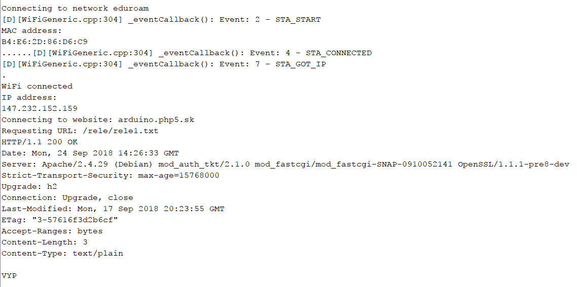 Eduroam serial print